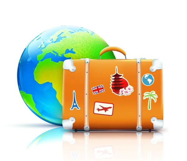 Wereldwijde reizen concept — Stockfoto