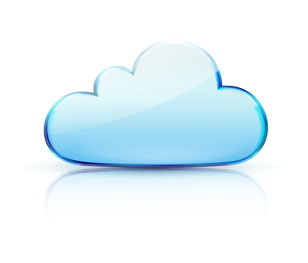 Ikona koncepcji chmury — Zdjęcie stockowe