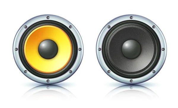 Loud speaker icons — Stock Photo, Image