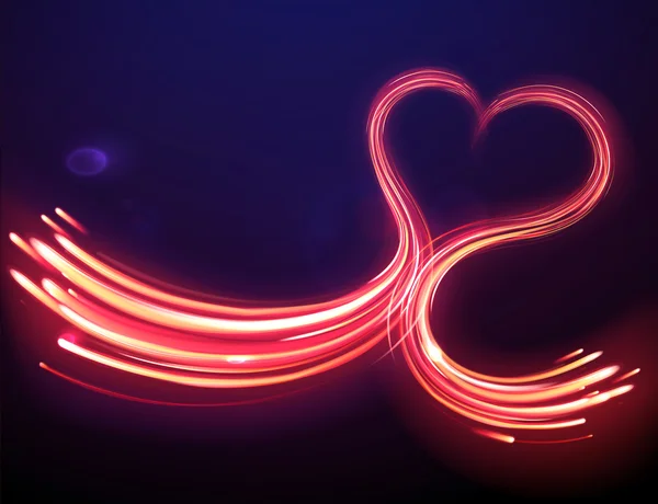Sihirli kalp şekli — Stok fotoğraf