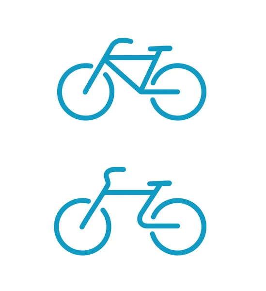 stock image Simple bicycle icons