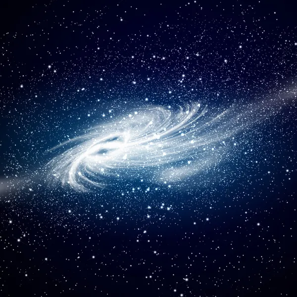 Простір галактики зображення — стокове фото