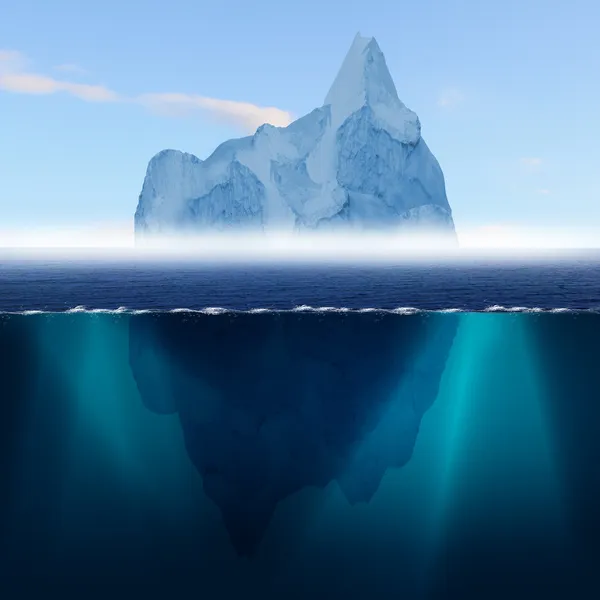 Derretimiento de iceberg —  Fotos de Stock