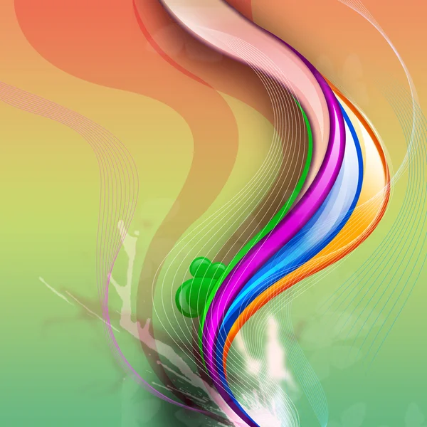 Kleurrijke abstracte afbeelding achtergrond — Stockfoto