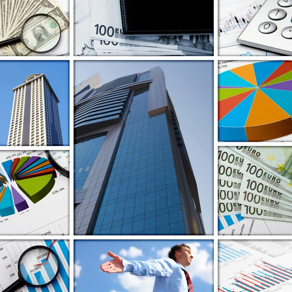 stock image Financial and business charts and graphs