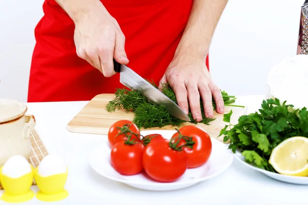 Fresh vegetables on the table — Stock Photo, Image