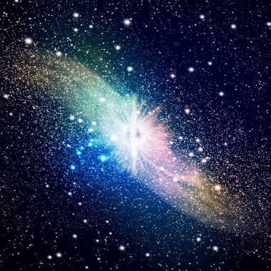 Space galaxy image clipart