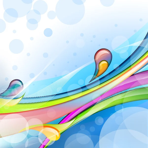 Colourful abstract illustration background — Stock Photo, Image