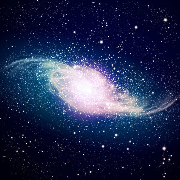 Space galaxy image