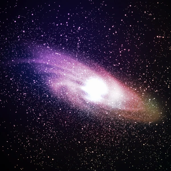 Imagen de galaxia espacial — Foto de Stock