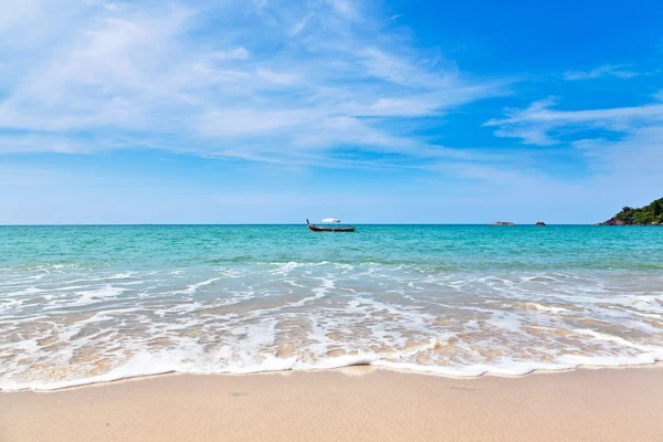 Morskiego krajobrazu. plaży Khao lak. Tajlandia. — Zdjęcie stockowe
