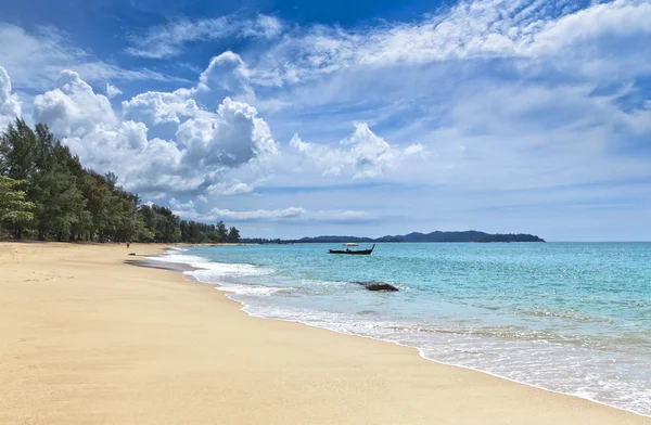 Mořské krajiny. Khao lak beach. Thajsko. — Stock fotografie