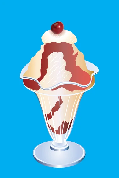 Ice cream. — Stock Vector