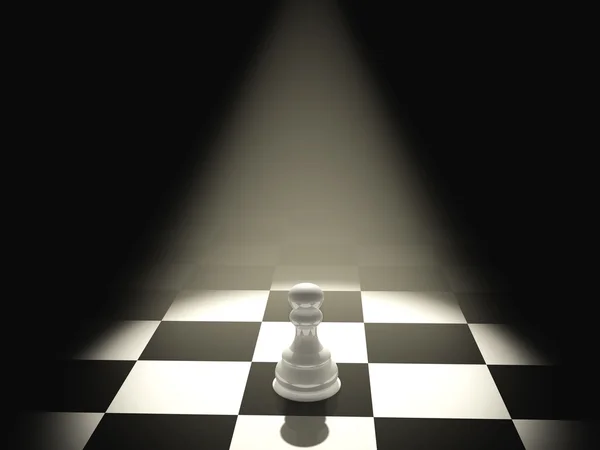 One pawn — Stock Photo, Image