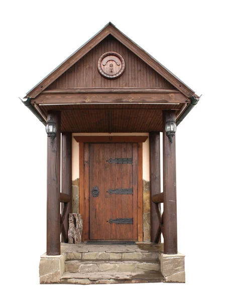 Retro wooden door — Stock Photo, Image