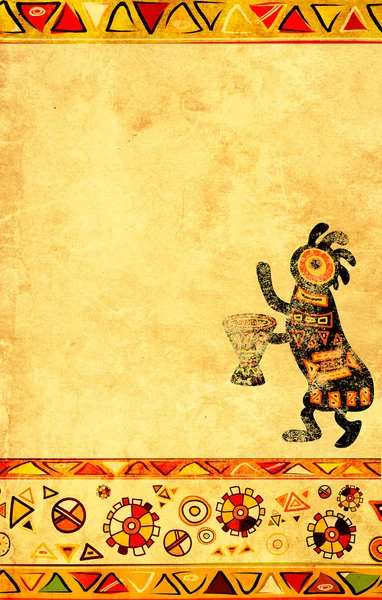 Afrika geleneksel desenler — Stok fotoğraf