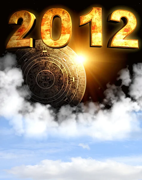 2012. maya profetie — Stockfoto