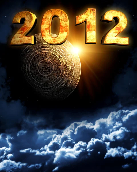 2012. proroctví maya — Stock fotografie