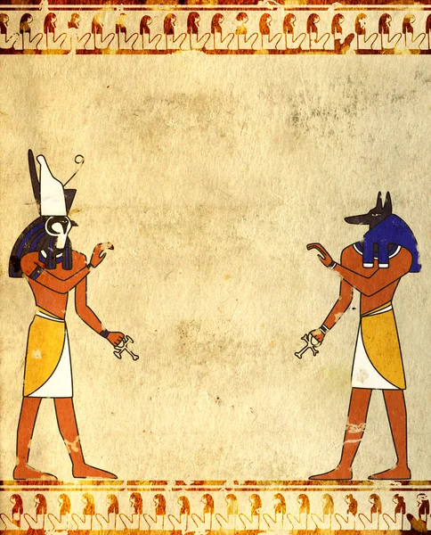 Anubis et Horus — Photo