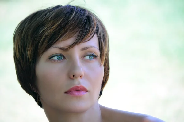 stock image Face of a young girl