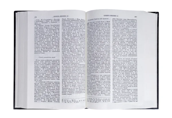 Ukrainian Bible. — Stock Photo, Image