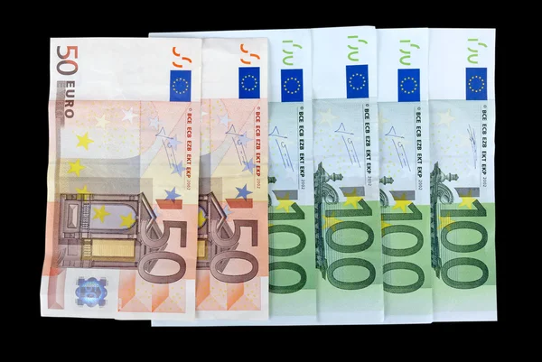 Yüz ve 50 euro. — Stok fotoğraf