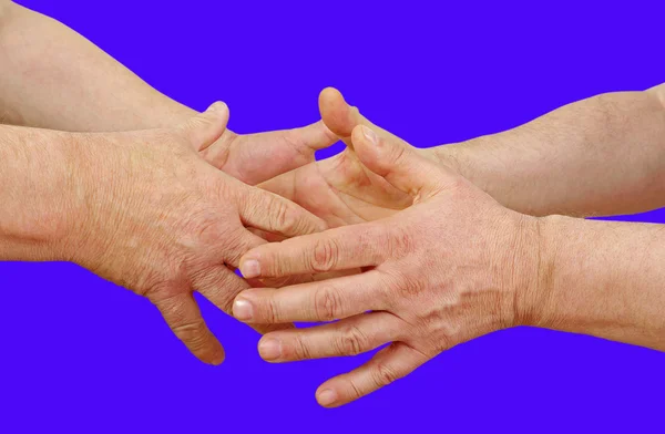 Men handshake. — Stock Photo, Image