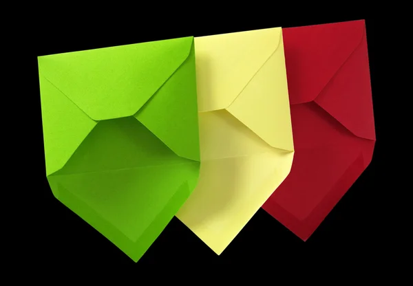Três envelope . — Fotografia de Stock