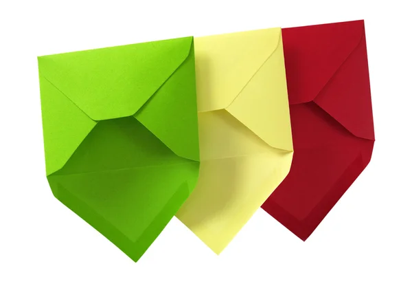 Três envelope . — Fotografia de Stock