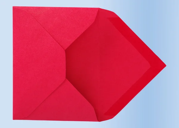 Червоний конверт . — стокове фото