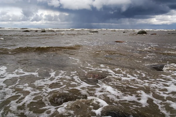 Tempestade mar . — Fotografia de Stock