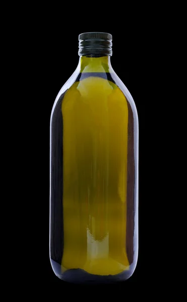 Пляшка оливкової олії . — стокове фото