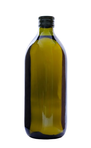 Пляшка оливкової олії . — стокове фото