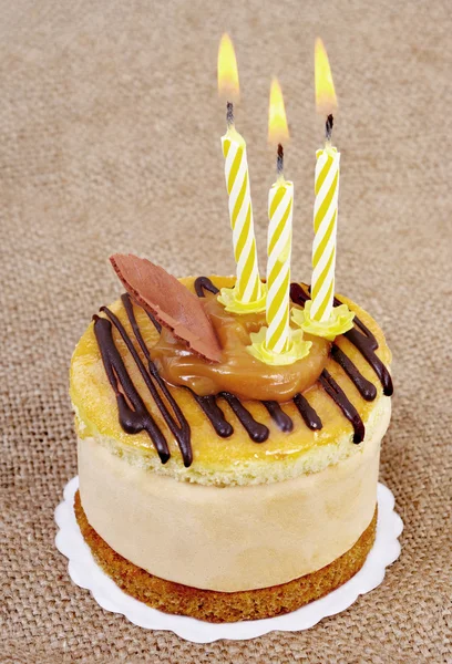 Verjaardagscupcake. — Stockfoto