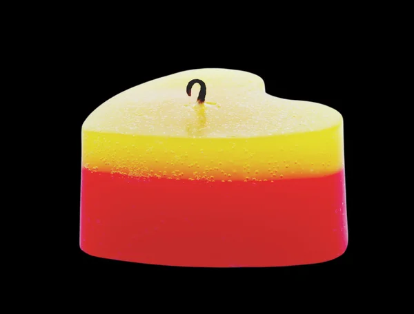 Eine Kerze. — Stockfoto
