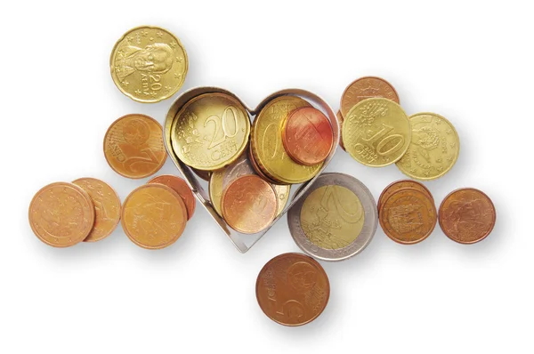 Монеты. — стоковое фото