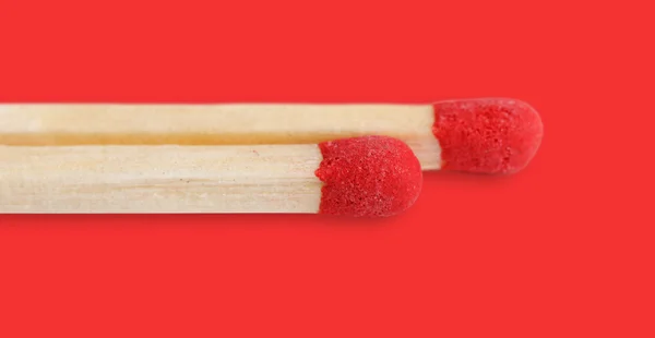 Two matchsticks. — Stock Photo, Image