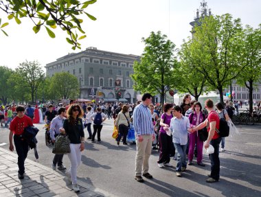 Bergamo bir bahar.