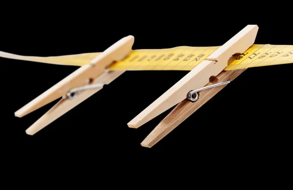Clothespins on a roulette. — Stock Photo, Image