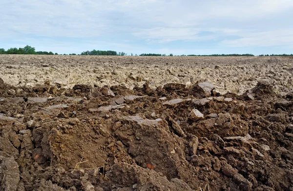 Plowed field. — Stock Photo, Image