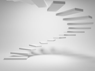 Abstract stairs clipart