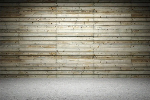 照らされた木製の壁 — ストック写真