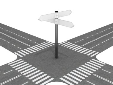 Crossroad clipart