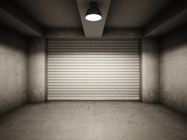 Prázdná garáž — Stock fotografie