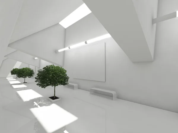 Long couloir moderne — Photo