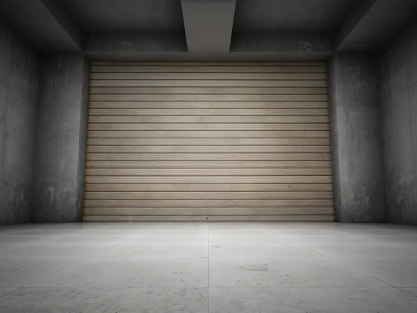 Prázdná garáž — Stock fotografie