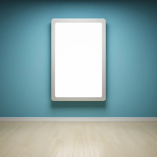 空白の広告看板 — ストック写真