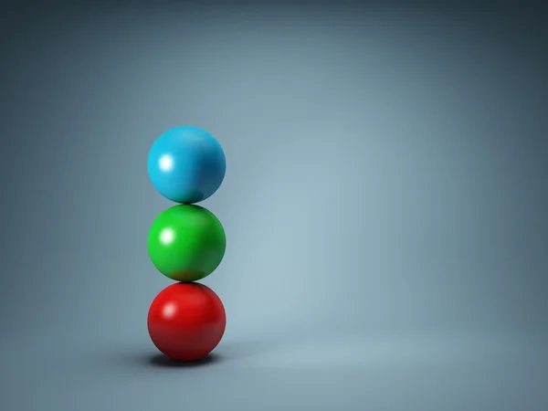 Balancing balls — Stock Photo, Image