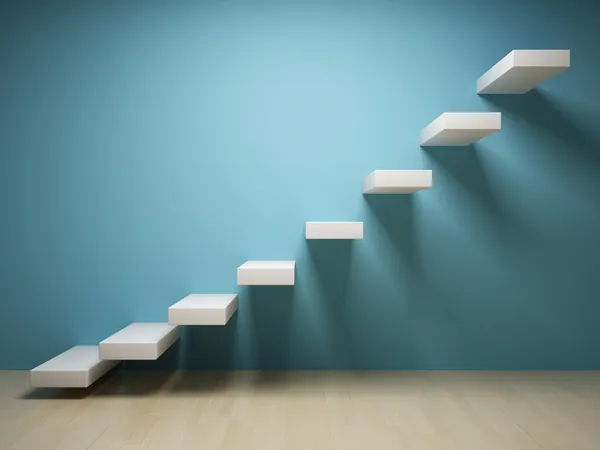 Escadas abstratas — Fotografia de Stock