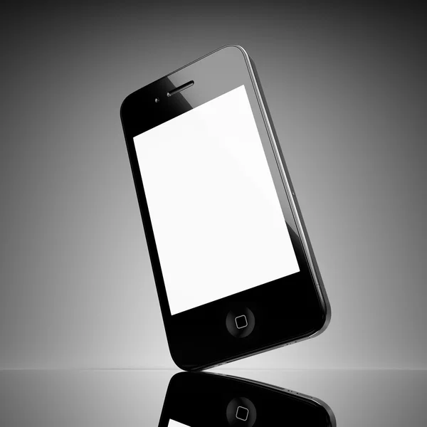 黑色智能手机 — 图库照片